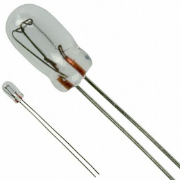 1 pcs : 6838 - LAMP INCAND RT-1 WIRE TERM 28V