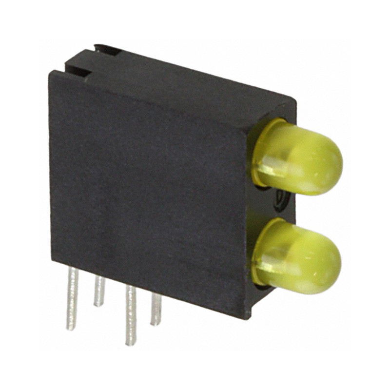 1 pcs : 5530133200F - LED CBI 3MM BI-LVL YELLOW RA