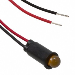 1 pcs : 5590303023F - LED PMI SNAP-IN YLW PVC FREE