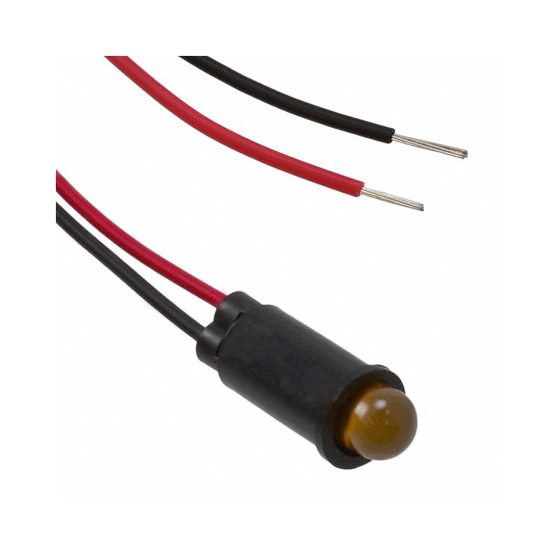 1 pcs : 5590303023F - LED PMI SNAP-IN YLW PVC FREE