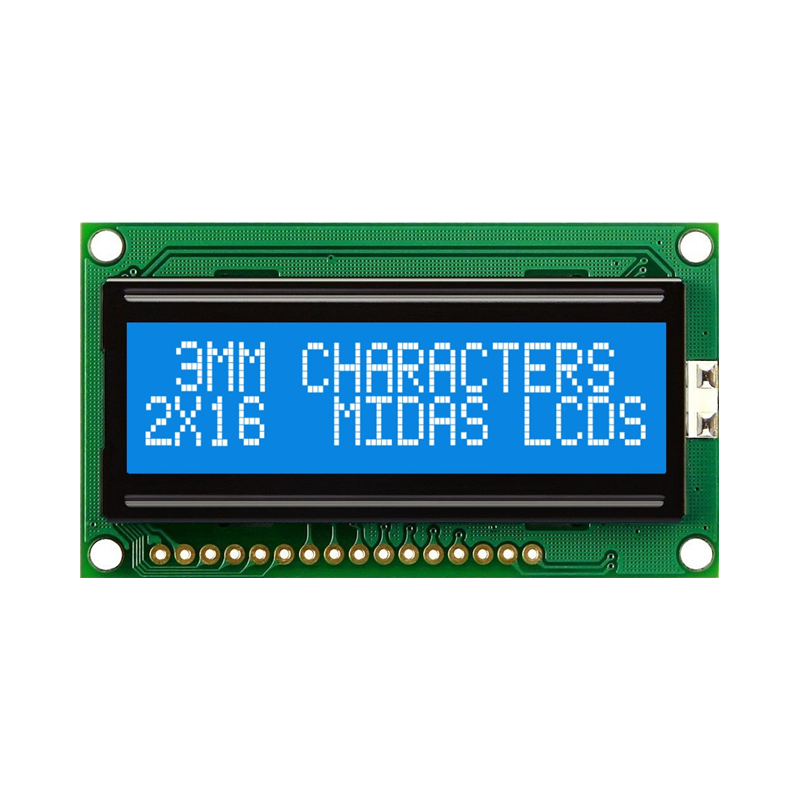 1 pcs : MC21603A6W-BNMLW-V2 - 2X16 CHARACTER CHIP-ON-BOARD LCD