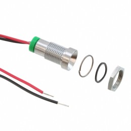 1 pcs : Q8R7CXXG02E - LED PM IND RECESSED GREEN