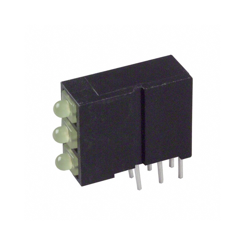 1 pcs : 5700100333F - LED CBI 2MM 3X1 YLW RA