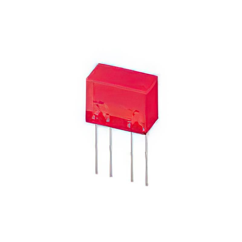 1 pcs : WP835/2SURDTK - LED CBI 10X5MM RED THROUGH HOLE