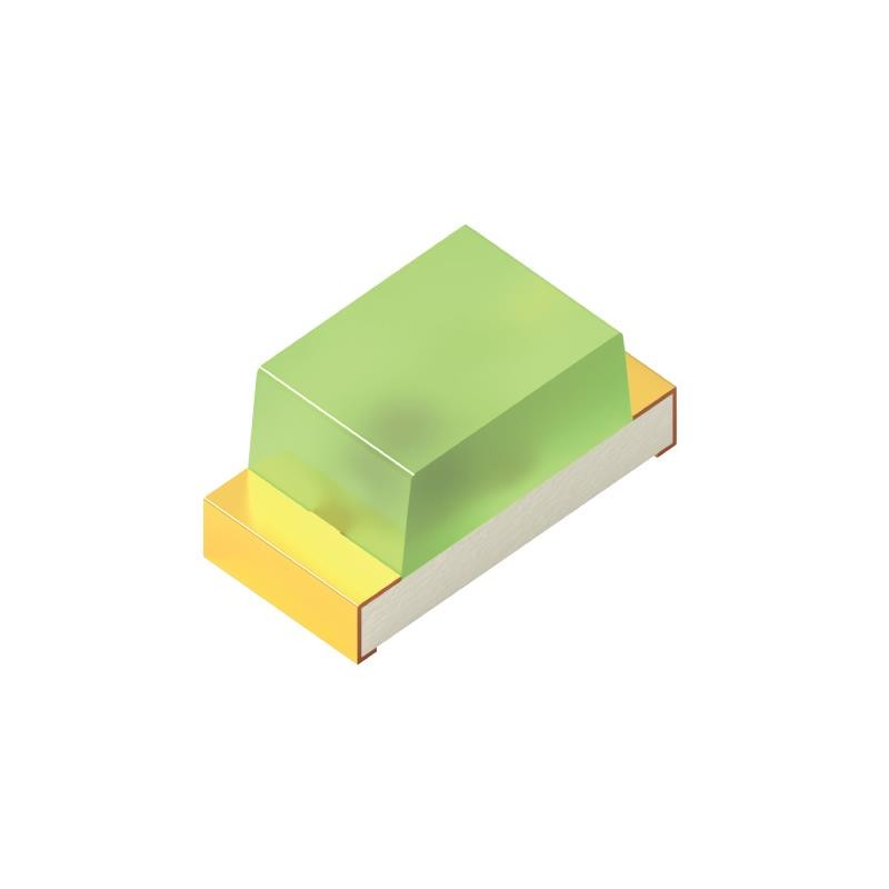 1 pcs : APT1608ZGC-AMT - LED GREEN CLEAR 0603 SMD