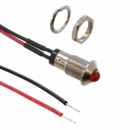 1 pcs : MPC5RDW12.0 - LED PANEL INDICATOR RED 2.1V