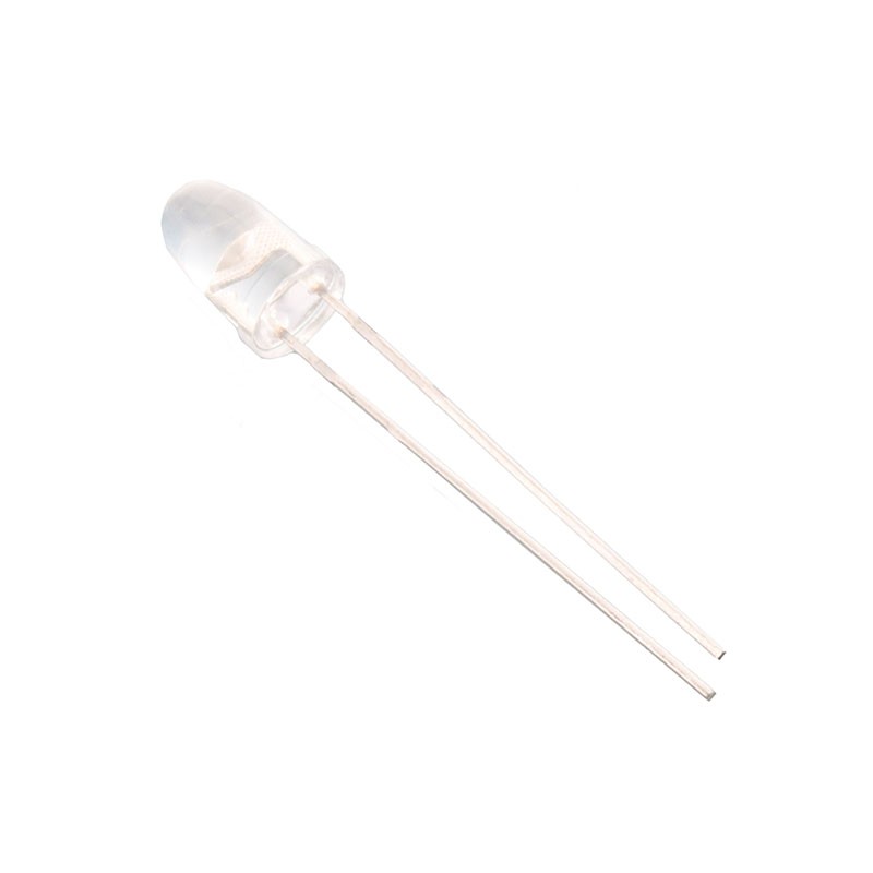 1 pcs : EALP05RDGBA0 - LED BLUE CLEAR 5MM ROUND T/H