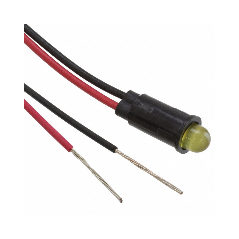 1 pcs : 5591201003F - LED PANEL YLW DIFF 1.9V SNAP 6'L