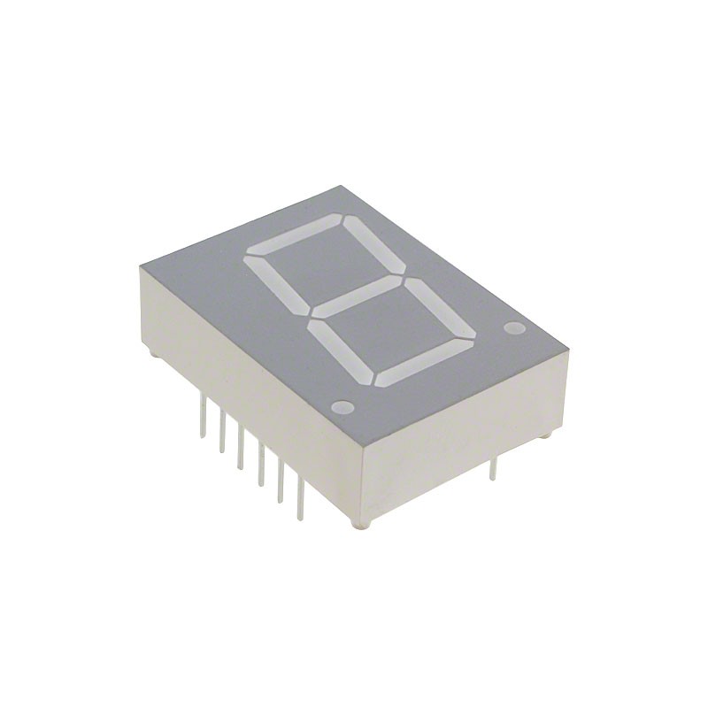 1 pcs : HDSP-N103 - DISPLAY 7-SEG 0.8' SGL RED 18DIP