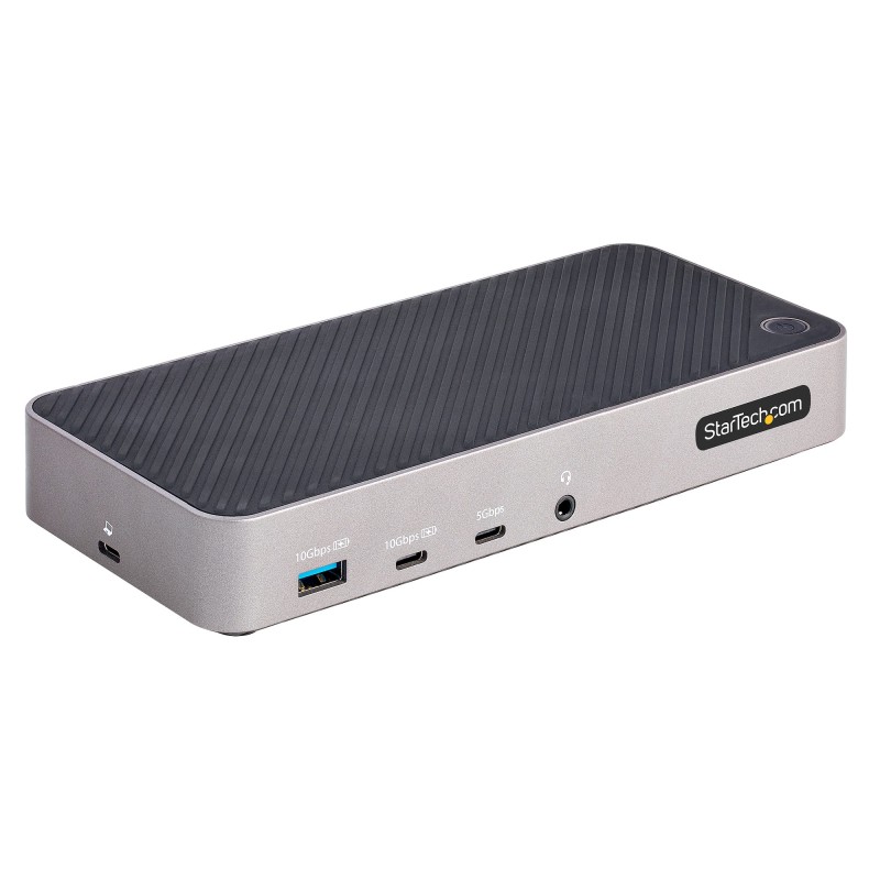 1 pcs - StarTech.com Triple Monitor 4K @ 60Hz USB-C Docking Station with DisplayPort, HDMI - 5 x USB ports, USB A, USB C