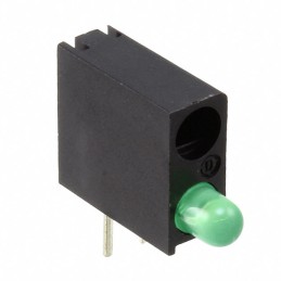 1 pcs : 5530202200F - LED CBI 3MM BI-LVL GRN/BLANK RA