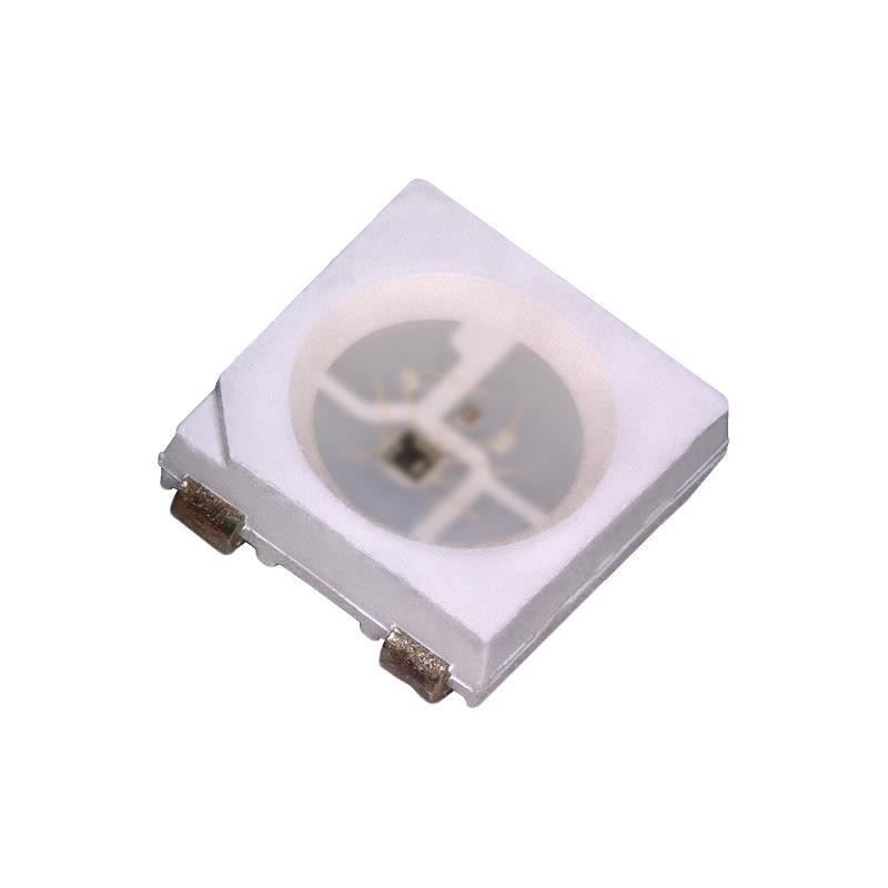 1 pcs : T3A53RGB-12C610111U1930 - LED RGB CLEAR 4SMD
