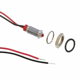 1 pcs : Q6P7CXXR02E - LED PM INDICATOR PROMINENT RED