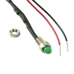 1 pcs : L58D-G24-W - LED PANEL INDICATOR GRN 24V