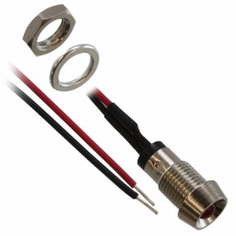 1 pcs : MPR5RDW12.0 - LED PANEL INDICATOR RED 2.1V