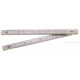 1 pcs - Facom 1m Brass Metric Folding Ruler