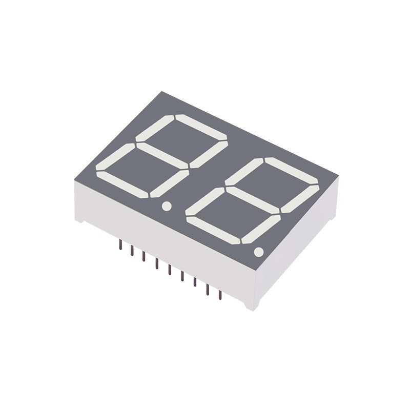 1 pcs : DA08-11GWA - DISPLAY 7SEG 0.8' DBL GRN 18DIP