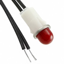 1 pcs : 1050A1 - INDICATOR NEON RED PANEL MNT