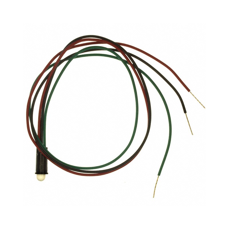 1 pcs : 5593501007F - LED SNAP-IN PANEL 5MM RD/GRN