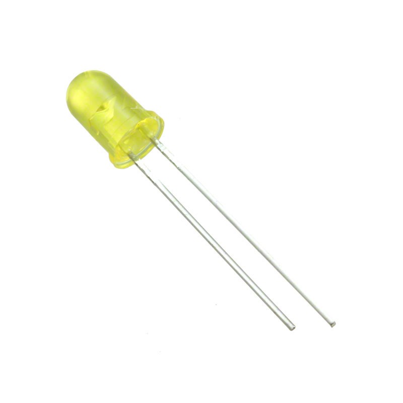 1 pcs : SLR-56YC3F - LED YELLOW CLEAR T-1 3/4 T/H