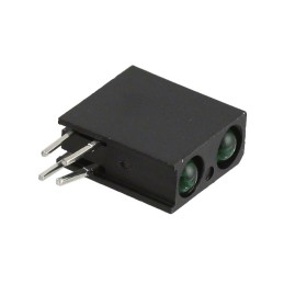 1 pcs : 5532222100F - LED CBI 3MM BI-LVL GREEN RA