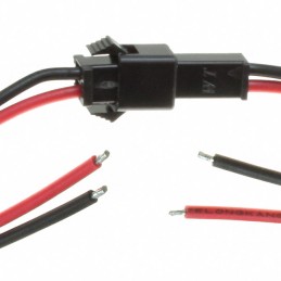 1 pcs : CAB-14574 - JST-SM PIGTAIL CONNECTOR (2-PIN)