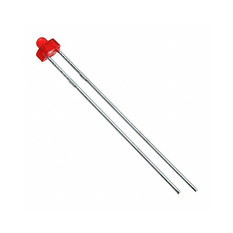 1 pcs : WP2060ID - LED RED DIFFUSED RADIAL LEAD T/H