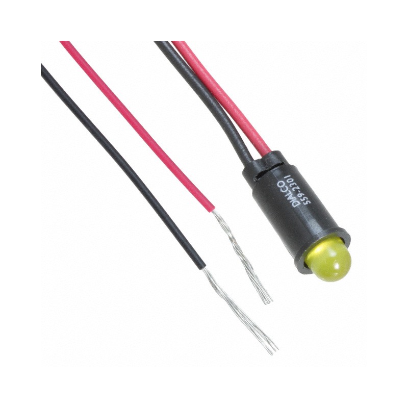 1 pcs : 5592301007F - LED PANEL YLW DIFF SNAP-IN 14'LD