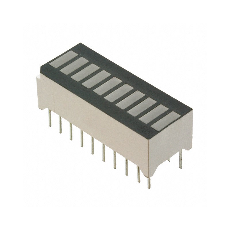 1 pcs : LTA-1000E - LED CBI 5.08X1.78MM 10SEG R VERT