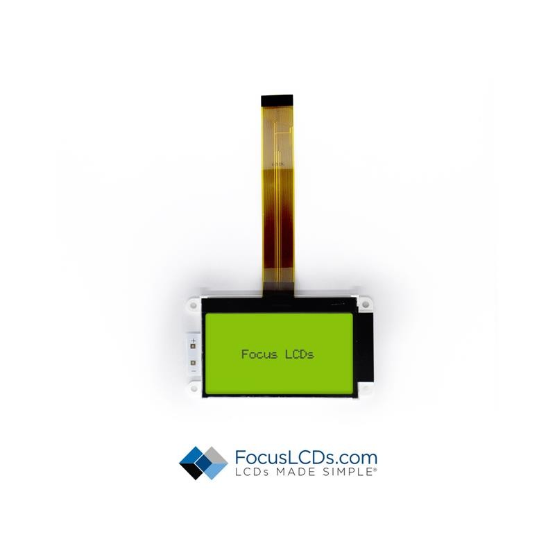 1 pcs : G12864C-YTY-LW653 - 128X64 STN YELLOW GRAPHIC LCD