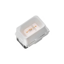 1 pcs : 150224YS73100A - LED YELLOW CLEAR 2SMD