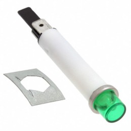 1 pcs : 2152QA5 - LAMP NEON INCAND GREEN PNL MNT