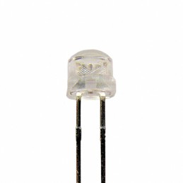 1 pcs : XLM2ACR169W - LED RED CLEAR 5MM ROUND T/H