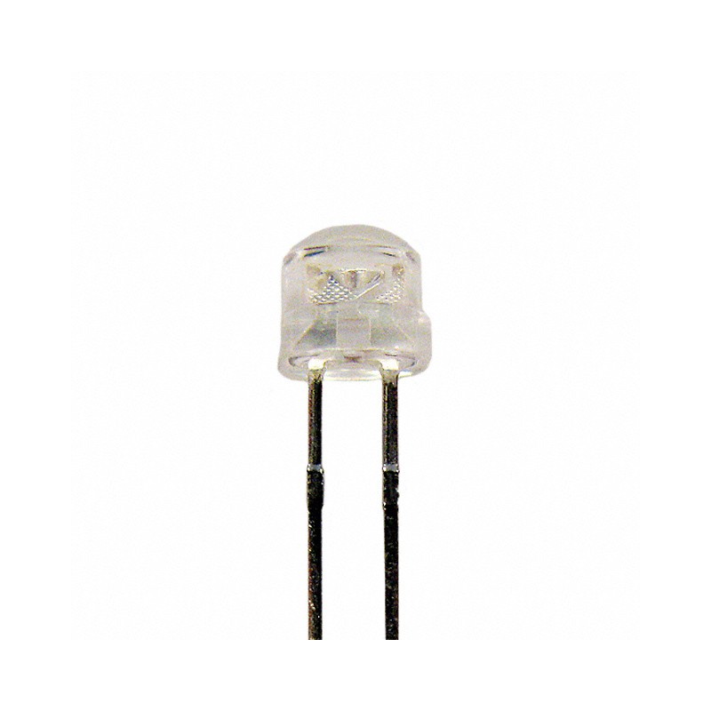 1 pcs : XLM2ACR169W - LED RED CLEAR 5MM ROUND T/H