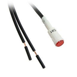 1 pcs : NL2950WL2R - LAMP NEON PNL MNT 125V RED