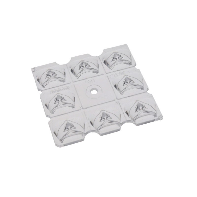 1 pcs : C17312_STRADELLA-8-HV-CSP-T2-M - LENS CLEAR ASYMMETRICAL SCREW