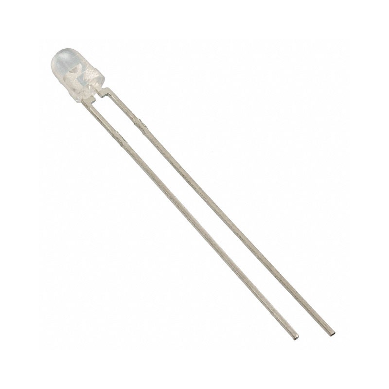 1 pcs : 5219889F - LED YELLOW CLEAR 3MM T/H