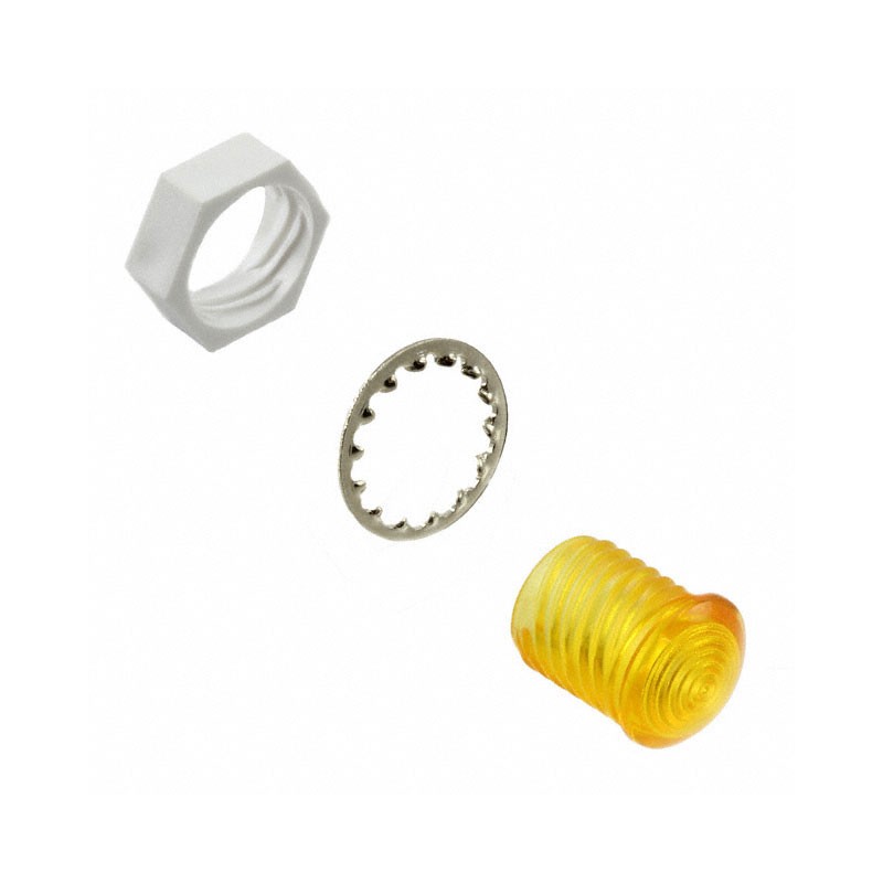 1 pcs : CMC_441_ATP - LENS AMBER FRESNEL RING PANEL MT