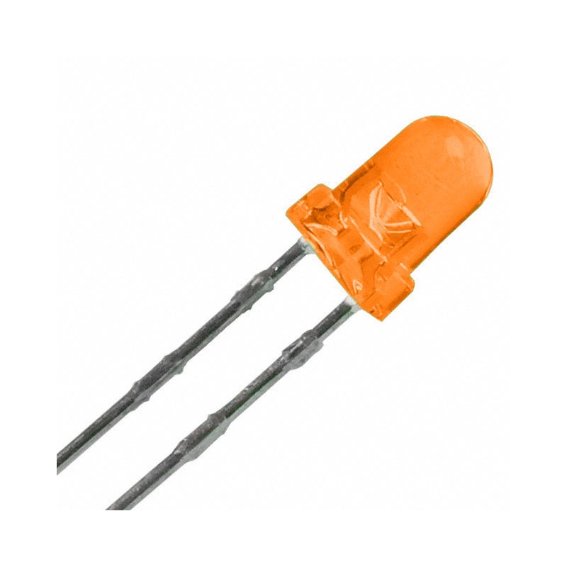 1 pcs : SLR-322DU3F - LED ORANGE DIFFUSED T-1 T/H