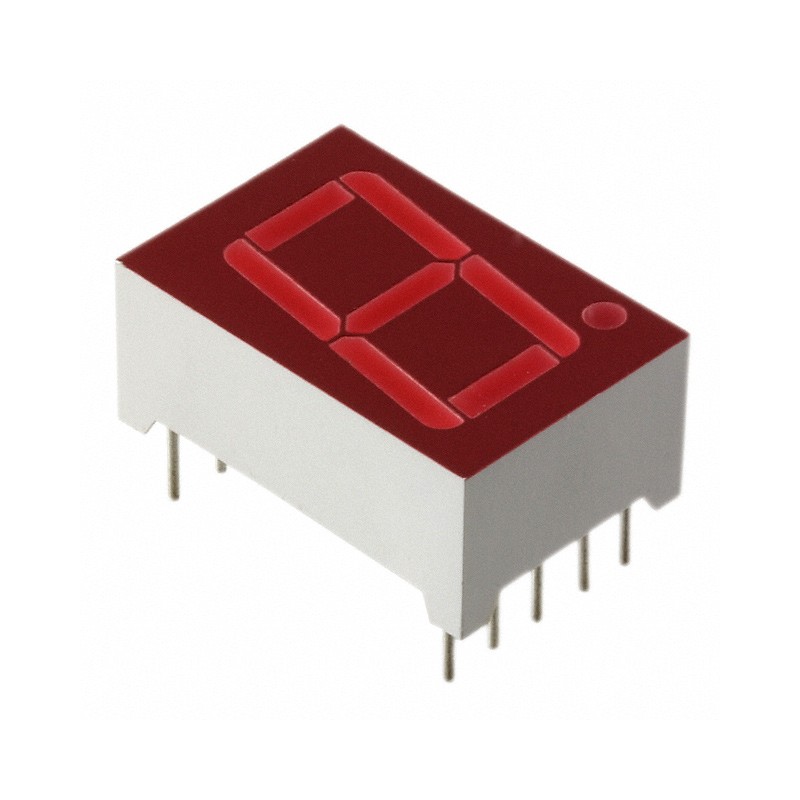 1 pcs : LTS-6980HR - DISPLAY 7SEG 0.56' SGL RED 10DIP