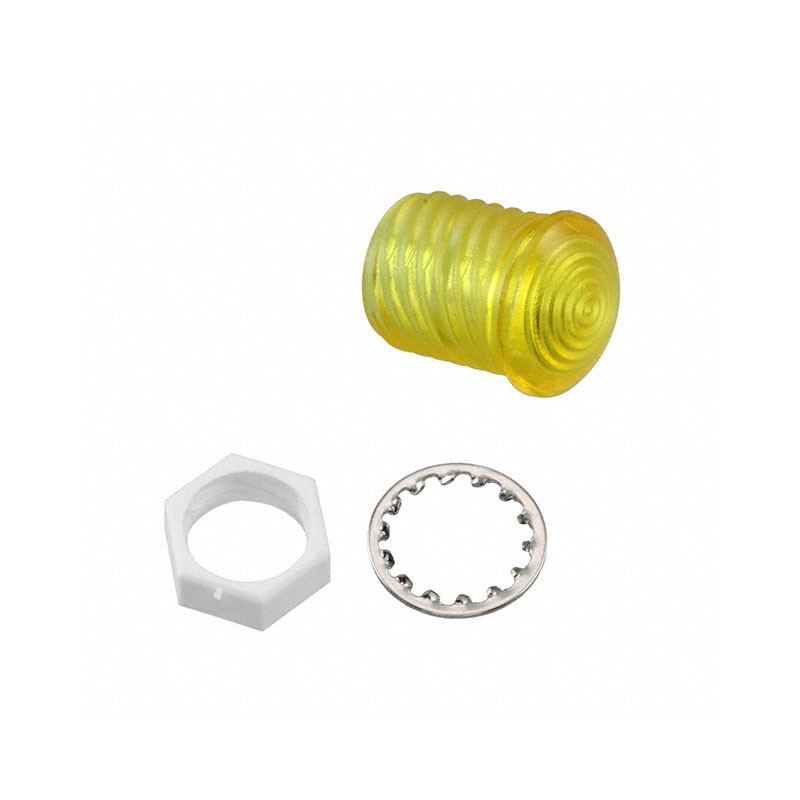 1 pcs : CMC_441_YTP - LENS YLW FRESNEL RING PANEL MNT