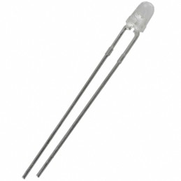 1 pcs : WP710A10ZGC - LED GREEN CLEAR T-1 T/H