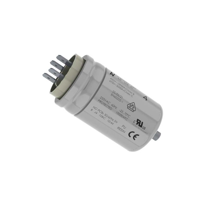 1 pcs - KEMET C87 Polypropylene Film Capacitor, 470V ac, ±5%, 16μF, Through Hole