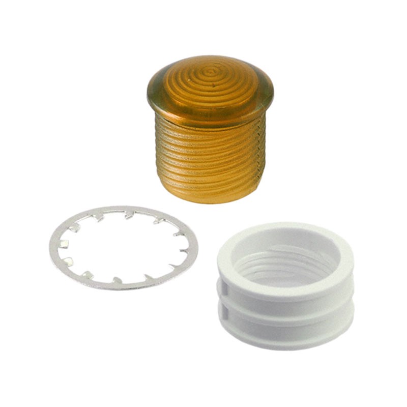 1 pcs : HMC_461_ATP - LENS AMBER FRESNEL RING PANEL MT