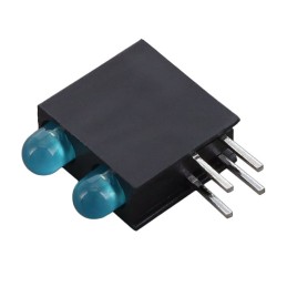 1 pcs : HV-32312/260/2SUB-U1930 - LED CBI 3MM BI-LVL BLU RA