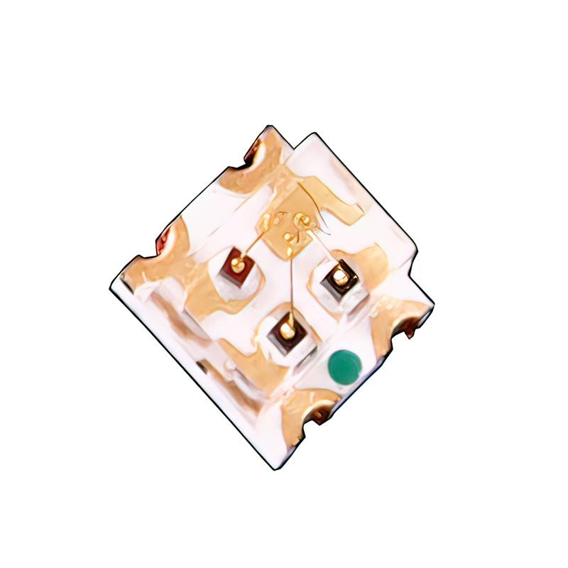 1 pcs : QBLP600-RGB5 - LED RGB CLEAR 4SMD