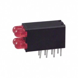 1 pcs : 5690101111F - LED CBI 3MM 2X2 RED RA PC MNT