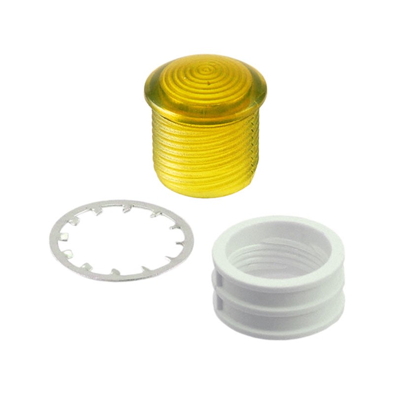 1 pcs : HMC_461_YTP - LENS YLW FRESNEL RING PANEL MNT