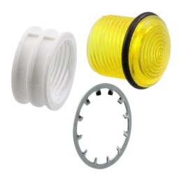 1 pcs : HMS_462_YTP - LENS YLW FRESNEL RING PANEL MNT