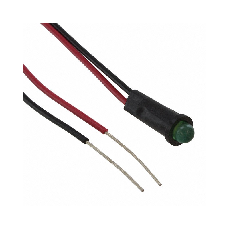 1 pcs : 5580201003F - LED PANEL IND GRN DIFF SNAP-IN